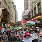 Thousands in Sydney protest in second nationwide march for Palestine
