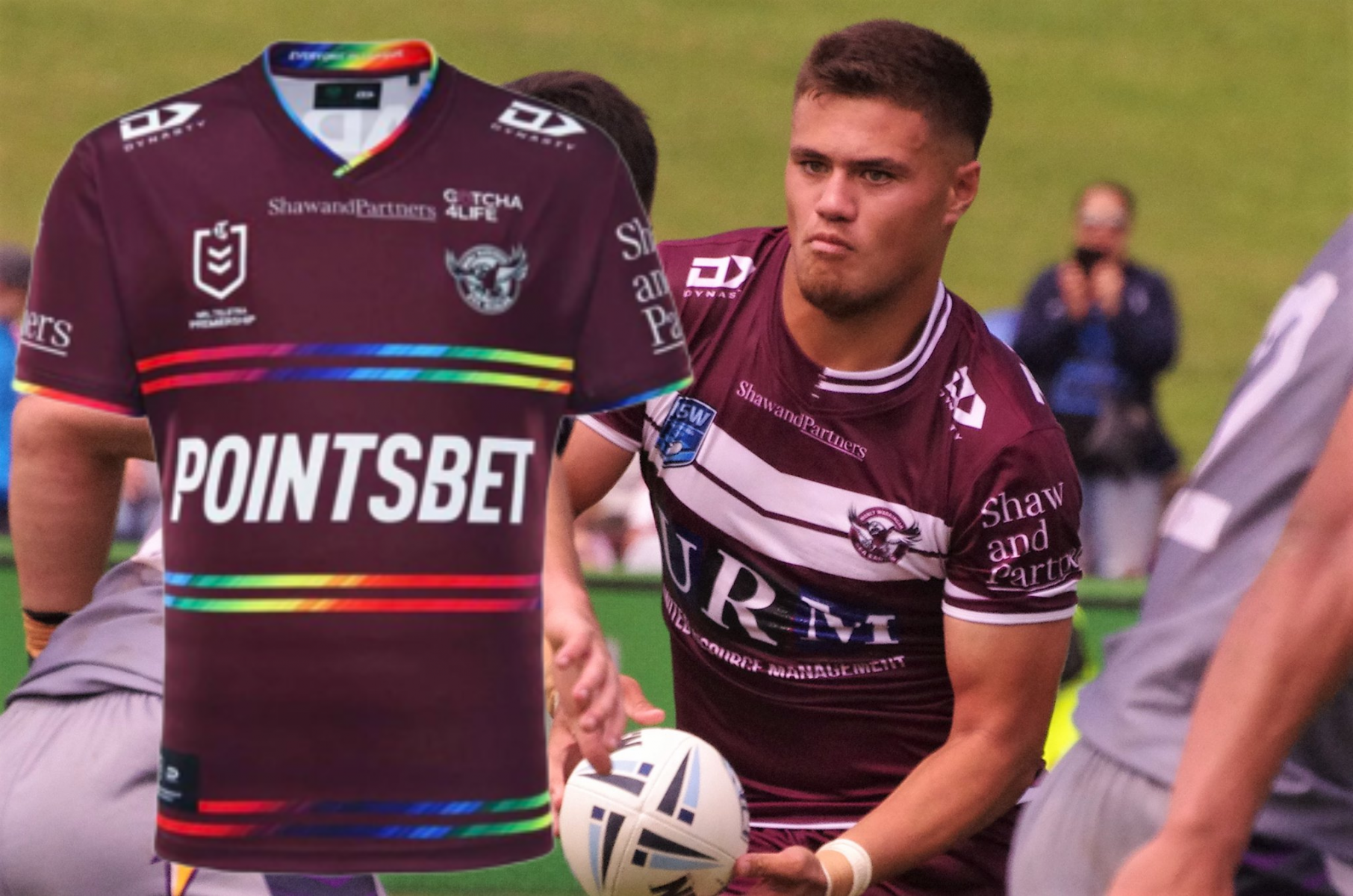 NRL 2022: Manly Sea Eagles, pride jersey, rainbow, players, club owner,  claim