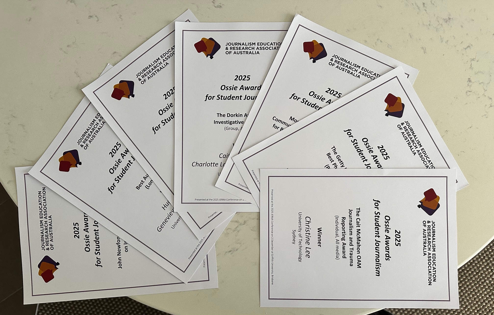 UTS students grab gongs at Ossies